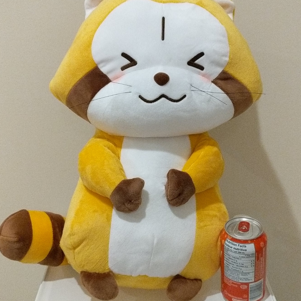 Huge Puchi Rascal the Raccoon plush